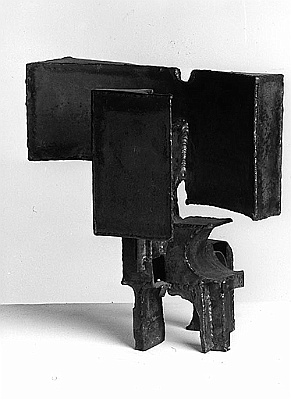 1960 - Kleines Modell zu einem Strahler - 26,,3x25x15,5cm - Privatbesitz